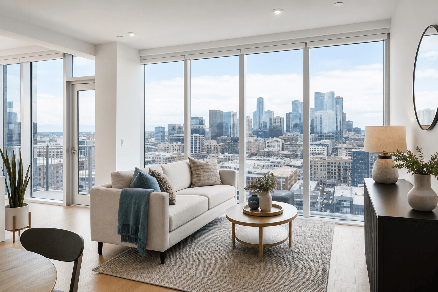 Apartment and Condo Cleaning — bright, freshly cleaned space